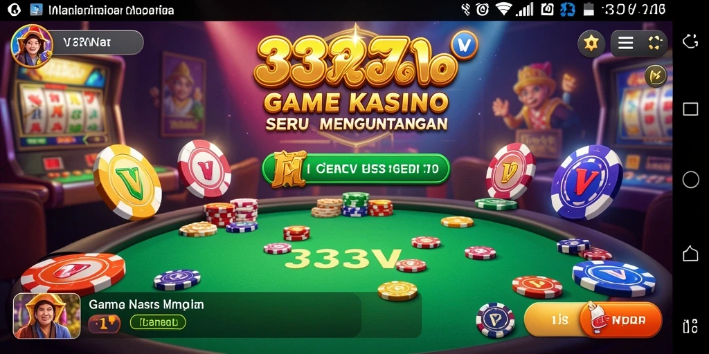 Tampilan permainan Kasino yang memukau dan interaktif.
