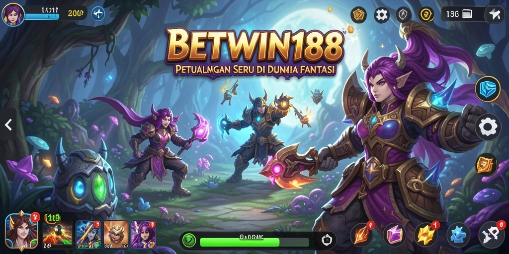 Tangkapan layar utama dari gameplay petualangan BETWIN188 yang mendebarkan.