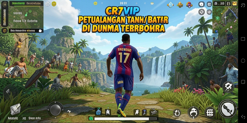 Gameplay seru dan interaktif di dunia terbuka CR7VIP.