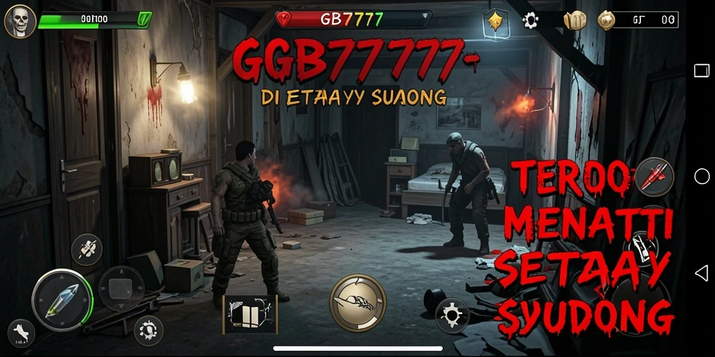 Gameplay menegangkan di dalam ambient kegelapan.