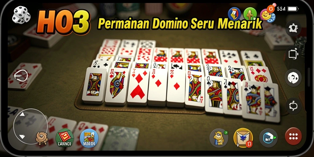 Tampilan menarik dari gameplay HO3 dengan mode Domino yang seru.