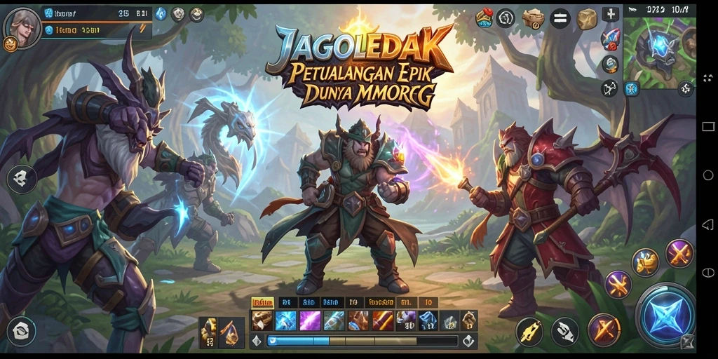 Gameplay JAGOLEDAK yang menakjubkan dengan petualangan seru.