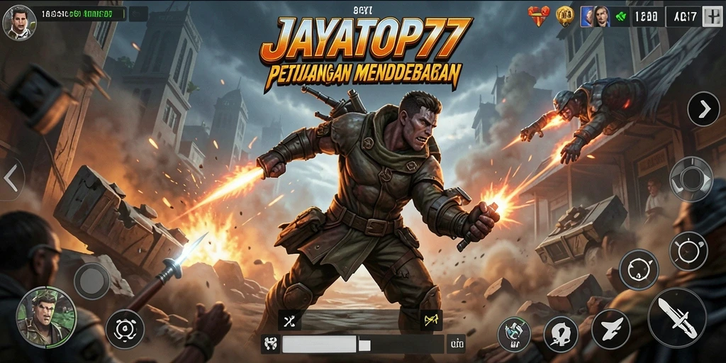 Tampilkan aksi seru di JAYATOP77 dengan berbagai karakter dan senjata.