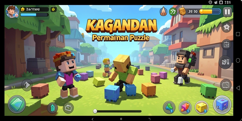 Tangkapan layar KAGANDAN menampilkan gameplay yang menantang dan menarik.