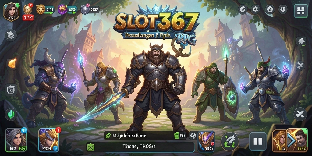 Tangkapan layar menampilkan gameplay seru SLOT367 di dunia RPG.