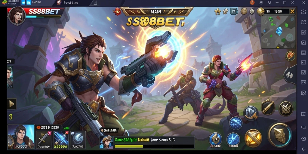 Tampilan gameplay SLG yang menantang dan strategis.