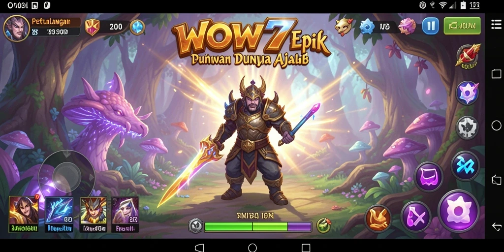 Gameplay WOW77 menampilkan eksplorasi dunia petualangan yang menakjubkan.